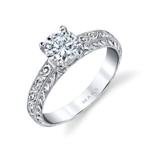13009HE Solitaire Engagement Ring