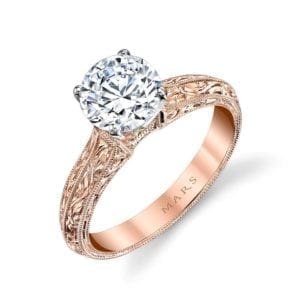 13179HE Solitaire Diamond Engagement Ring