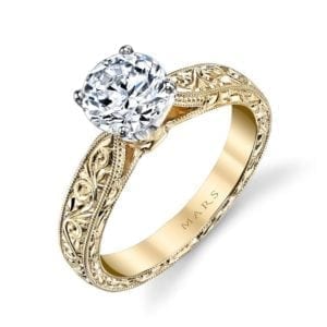 13256HE Solitaire Engagement Ring