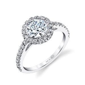 13813 Diamond Engagement Ring 0.34 Ctw.