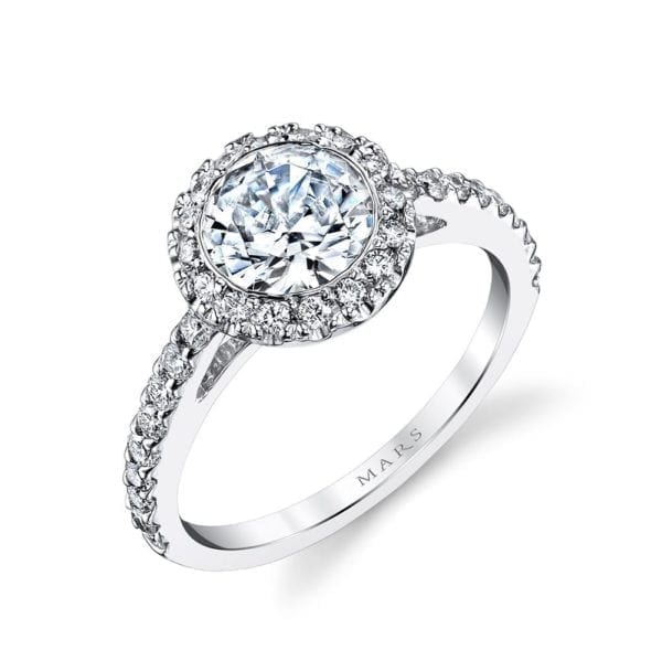 13813 Diamond Engagement Ring 0.34 Ctw.