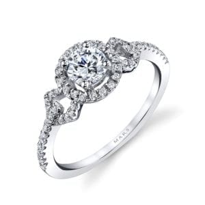 25011  Diamond Engagement Ring 0.27 Ctw.