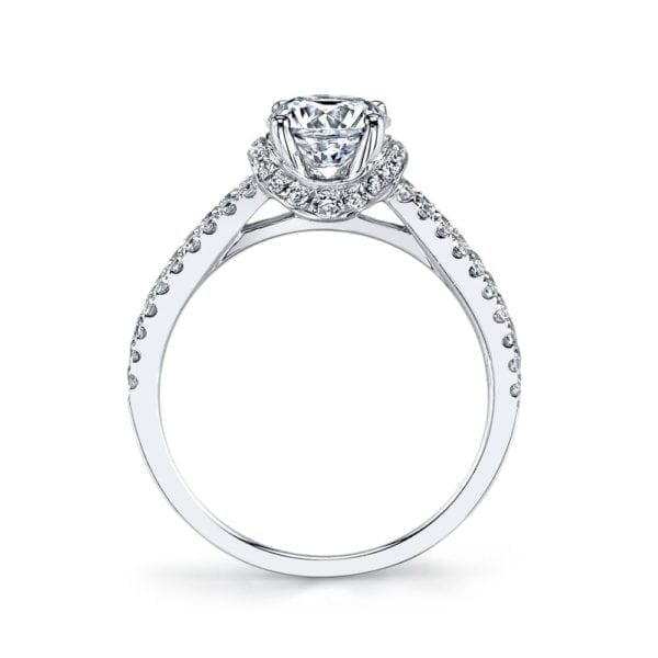 25038 Diamond Engagement Ring 0.41 Ctw.