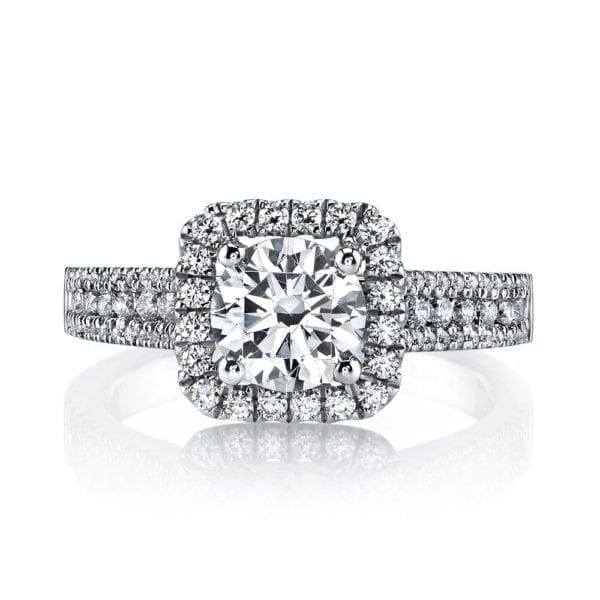 25126  Diamond Engagement Ring 0.52 Ctw.