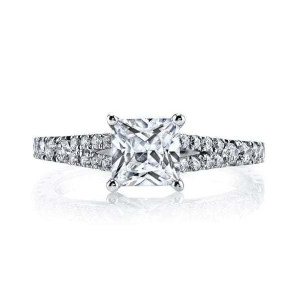 25134 Diamond Engagement Ring 0.57 Ctw.