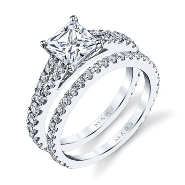 25134 Diamond Engagement Ring 0.57 Ctw.