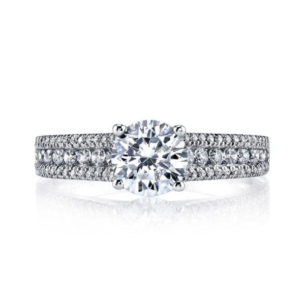 25145 Diamond Engagement Ring 0.41 Ctw.