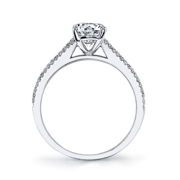 25145 Diamond Engagement Ring 0.41 Ctw.
