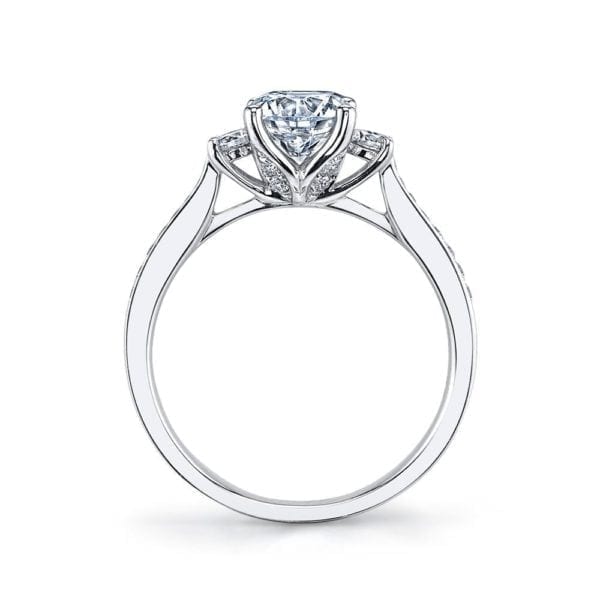25352 Diamond Engagement Ring 0.38 Ctw.