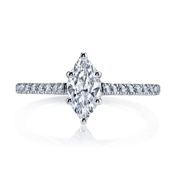 25451 Diamond Engagement Ring 0.28 Ctw.