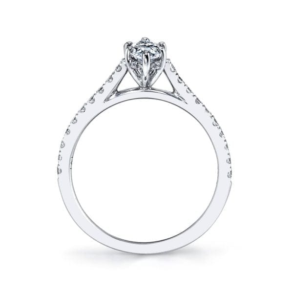 25451 Diamond Engagement Ring 0.28 Ctw.