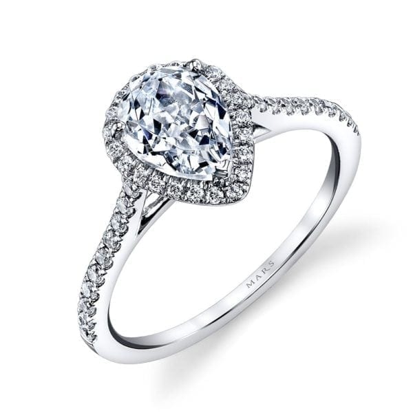 25467  Diamond Engagement Ring 0.30 Ctw.