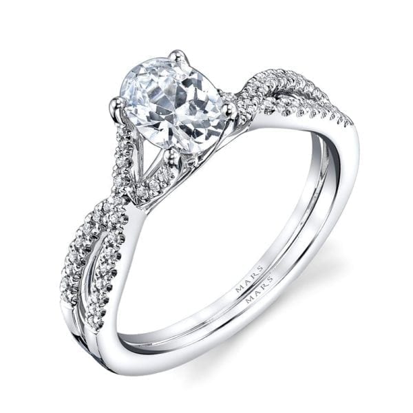 25475 Diamond Engagement Ring 0.15 Ctw.