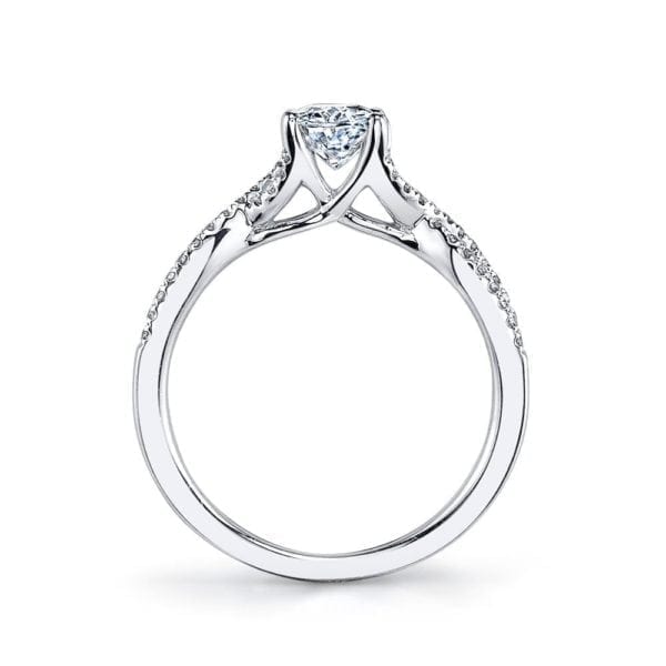 25475 Diamond Engagement Ring 0.15 Ctw.