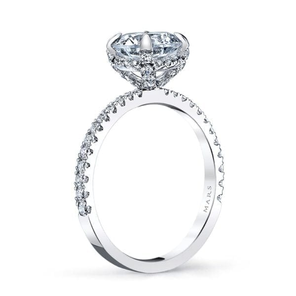 25527 Diamond Engagement Ring 0.32 Ctw.