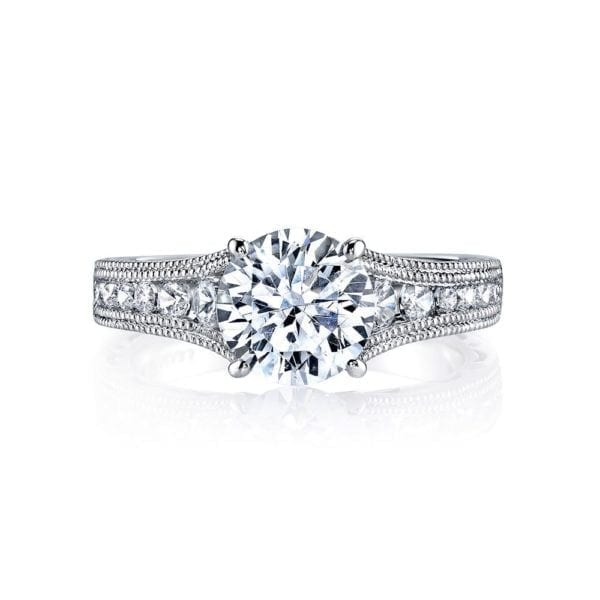 25545 Diamond Engagament Ring  0.51 Ctw.