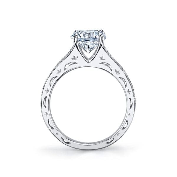 25545 Diamond Engagament Ring  0.51 Ctw.
