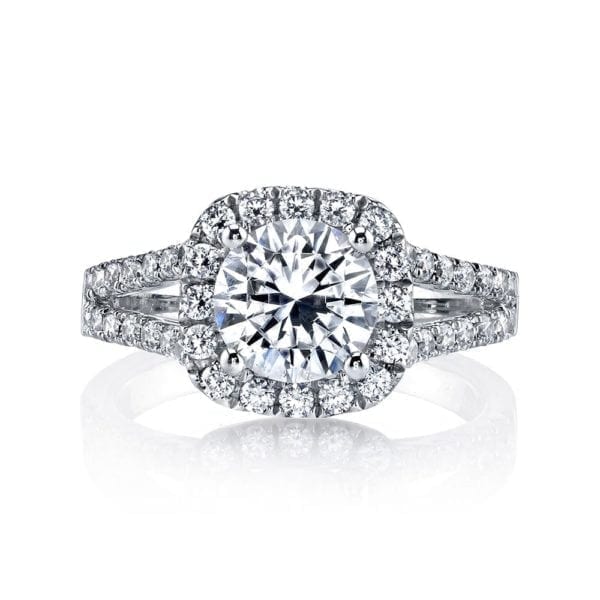 25563 Diamond Engagement Ring 0.95 Ctw.