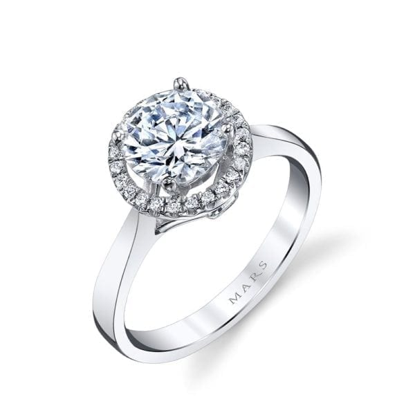 25594 Diamond Engagement Ring 0.20 Ctw.