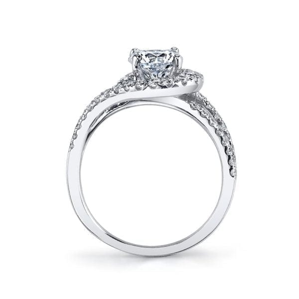 25595 Diamond Engagament Ring  0.73 Ctw.