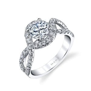 25603 Diamond Engagement Ring, 0.71 Ctw.
