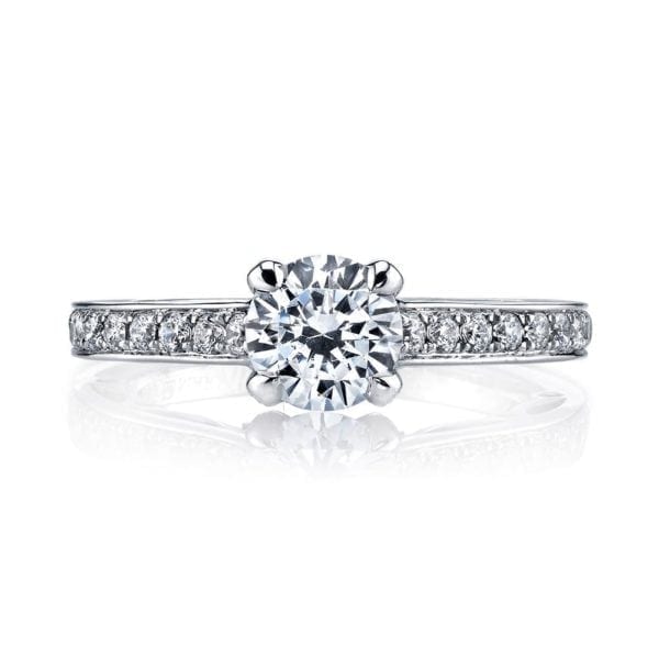 25736 Diamond Engagement Ring 0.45 Ctw.