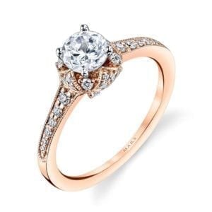25802 Diamond Engagement Ring, 0.27 Ctw.