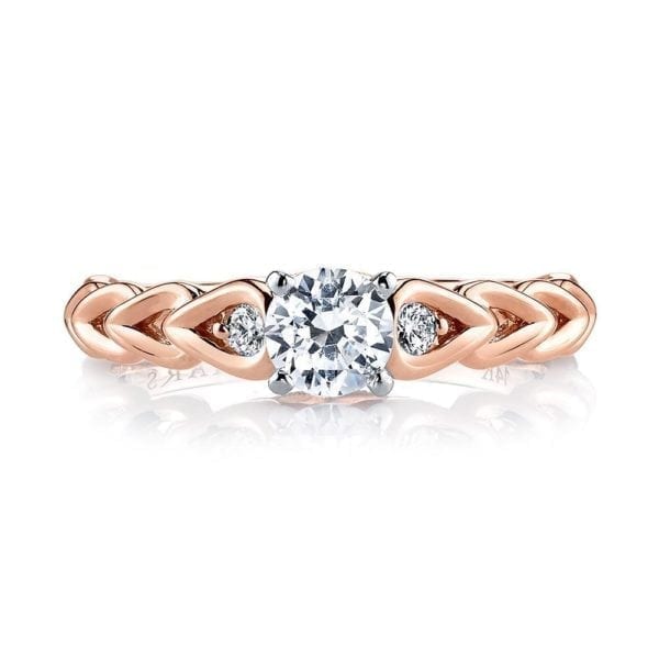 25803 Diamond Engagement Ring 0.09 Ctw.