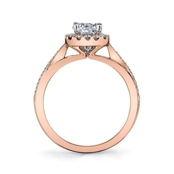 25804 Diamond Engagement Ring 0.31 Ctw.