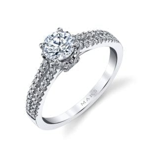 25813 Diamond Engagement Ring 0.25 Ctw.