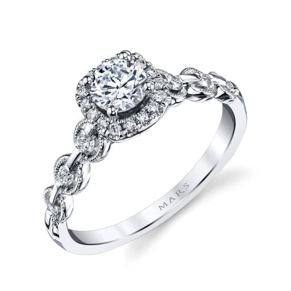 25829 Diamond Engagement Ring 0.25 Ctw.