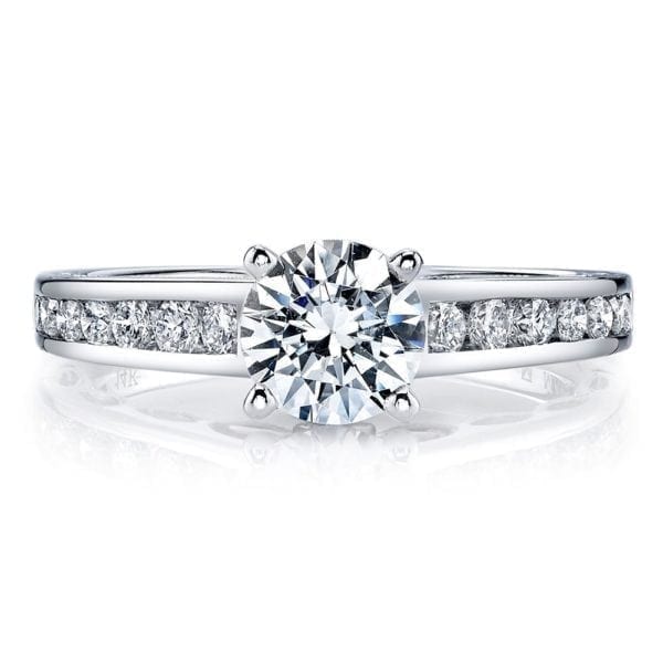 25836TT Diamond Engagement Ring 0.50 Ctw.