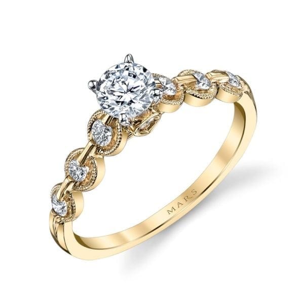 25845 Diamond Engagement Ring 0.25 Ctw.