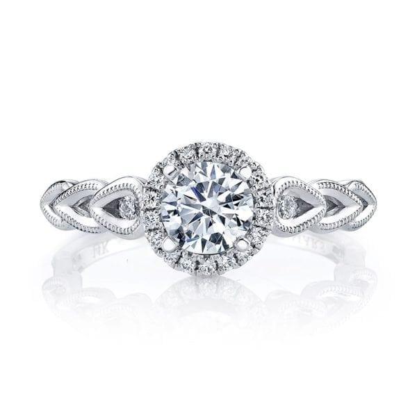 25855 Diamond Engagement Ring 0.14 Ctw.
