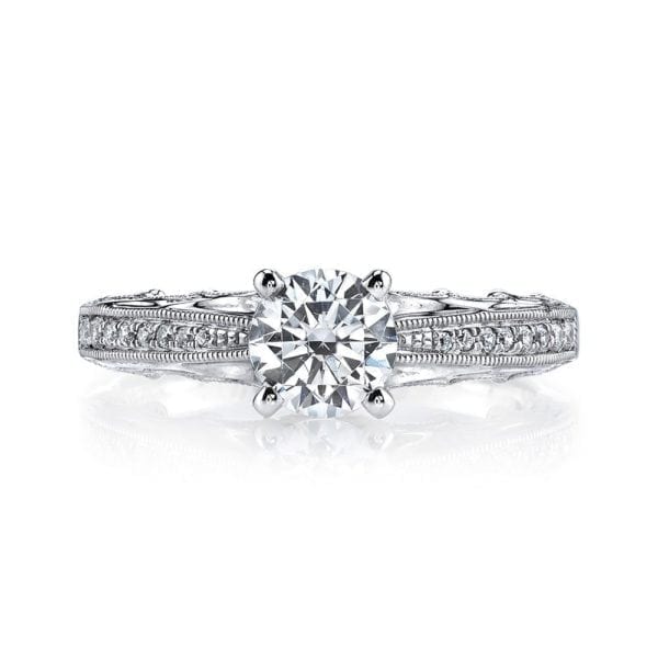 25866 Diamond Engagement Ring 0.14 Ctw.