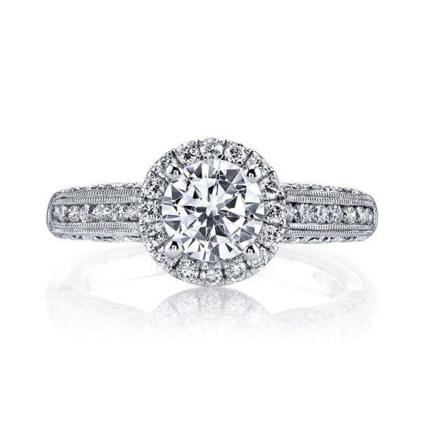 25869 Diamond Engagement Ring 0.54 Ctw.