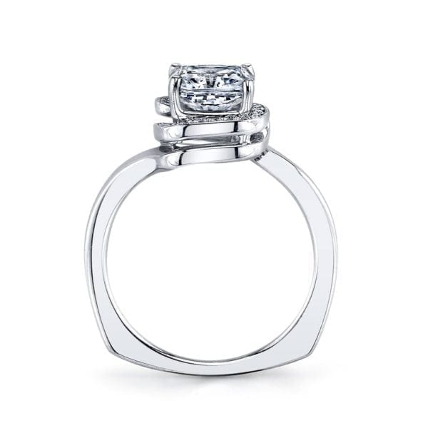 25954 Diamond Engagement Ring, 0.11 Ctw.