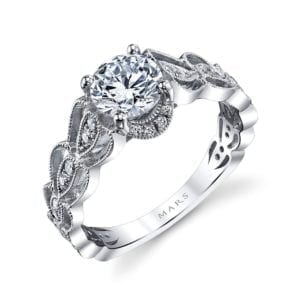 25987 Diamond Engagement Ring 0.28 Ctw.