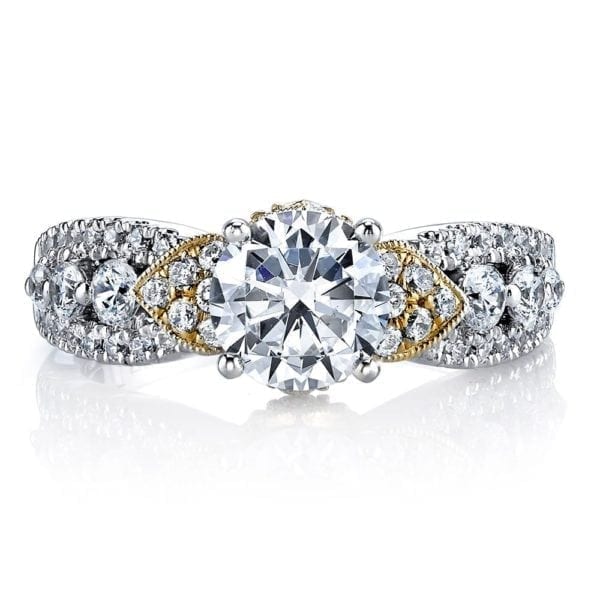 26042TT Diamond Engagement Ring 0.72 Ctw.
