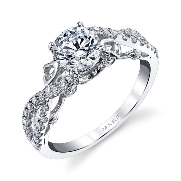 26129 Diamond Engagement Ring, 0.39 Ctw.