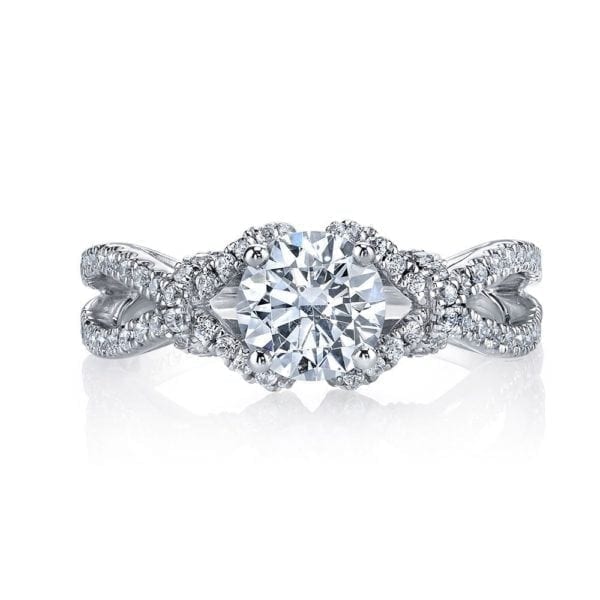26172 Diamond Engagement Ring 0.39 Ctw.