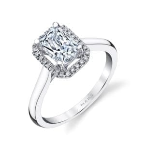 26498 Diamond Engagement Ring 0.08 Ctw.