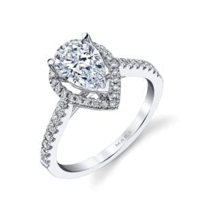26502 Diamond Engagement Ring 0.28 Ctw.