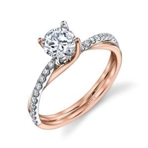 26509 Diamond Engagement Ring 0.17 Ctw.
