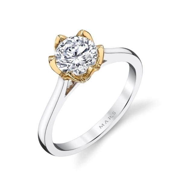 26515 Diamond Engagement Ring 0.02 Ctw.