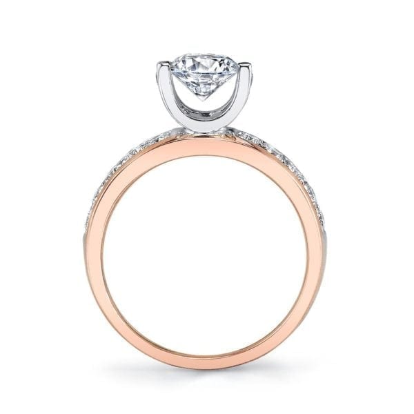 26517 Diamond Engagement Ring 0.37 Ctw.