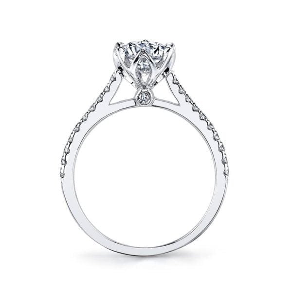 26530 Diamond Engagement Ring 0.18 Ctw.
