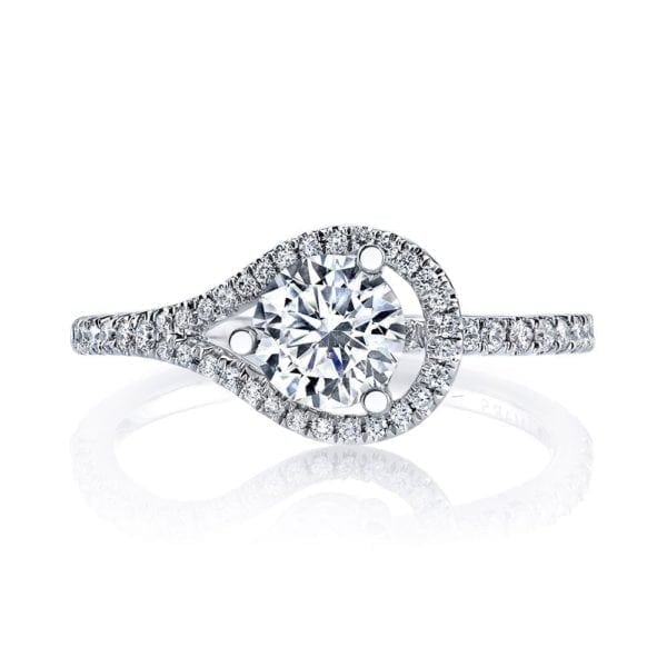 26531 Diamond Engagement Ring 0.21 Ctw.