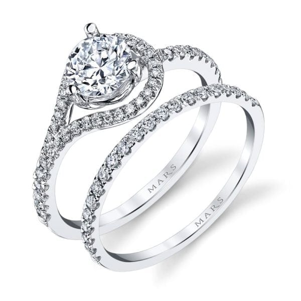 26531 Diamond Engagement Ring 0.21 Ctw.