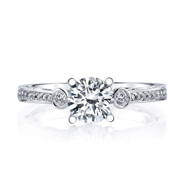 26543 Diamond Engagement Ring 0.17 Ctw.